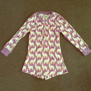 Llama onesie (shorts)